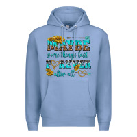 Colony Blue maybe some things last forever after all Premium Hoodie - NancyCooperArtShop