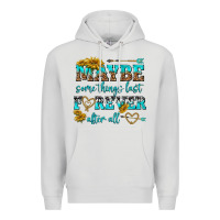 Dove Grey maybe some things last forever after all Premium Hoodie - NancyCooperArtShop