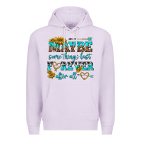 Lilac maybe some things last forever after all Premium Hoodie - NancyCooperArtShop