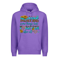 Purple maybe some things last forever after all Premium Hoodie - NancyCooperArtShop