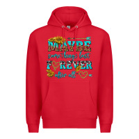 Red maybe some things last forever after all Premium Hoodie - NancyCooperArtShop