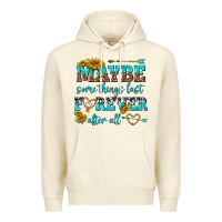 Sandshell maybe some things last forever after all Premium Hoodie - NancyCooperArtShop