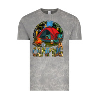 Cloud Rock camping Vintage Tee - texasbilliewilder