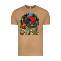 Vintage Camel camping Vintage Tee - texasbilliewilder