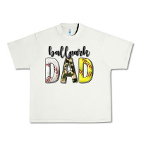 Pistachio ballpark dad with softball and baseball Urban Heavy Tee - texasbilliewilder
