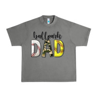 Tornado ballpark dad with softball and baseball Urban Heavy Tee - texasbilliewilder
