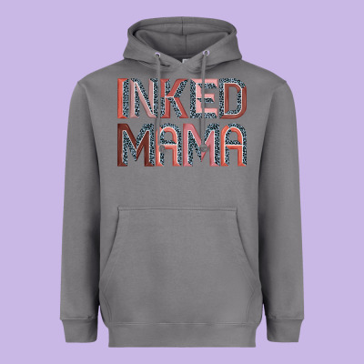 Inked Mama Heavyweight Hoodie Designed By Jahusdesignshop