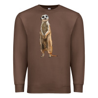 Chestnut Meerkat Premium Sweatshirt - LillyAllenDesigns
