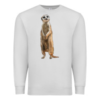 Dove Grey Meerkat Premium Sweatshirt - LillyAllenDesigns