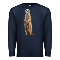 Navy Meerkat Premium Sweatshirt - LillyAllenDesigns