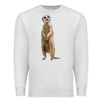 Oatmeal Heather Meerkat Premium Sweatshirt - LillyAllenDesigns