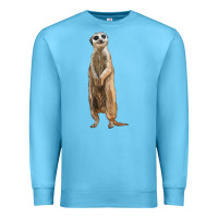 Ocean Blue Meerkat Premium Sweatshirt - LillyAllenDesigns
