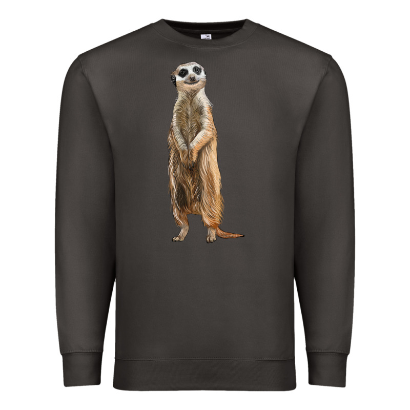 Meerkat Premium Sweatshirt by LillyAllenDesigns | Teevron