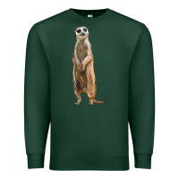 Sports Green Meerkat Premium Sweatshirt - LillyAllenDesigns