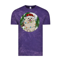 Cloud Purple Pomeranian And Farm Vintage Tee - RanaPortraitStore