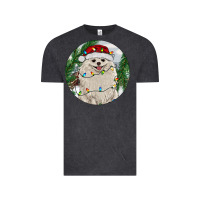 Vintage Black Pomeranian And Farm Vintage Tee - RanaPortraitStore