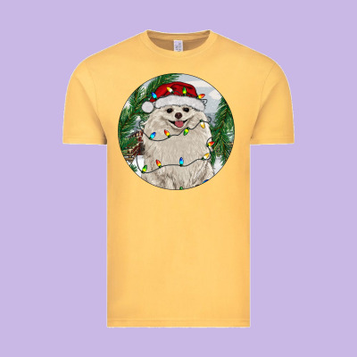 Vintage Tee Pomeranian And Farm