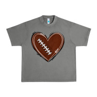 Tornado american football heart Urban Heavy Tee - texasbilliewilder