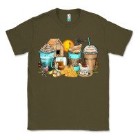 Army Green chicken coffee cups Classic Tee - Zillion Design Studio