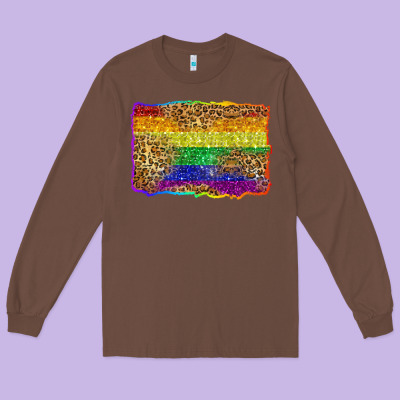 Pride Background Long Sleeve Tee Designed By Zillion Design Studio