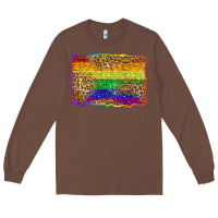 Chestnut pride background Long Sleeve Tee - Zillion Design Studio