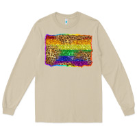 Mushroom pride background Long Sleeve Tee - Zillion Design Studio