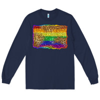 Navy pride background Long Sleeve Tee - Zillion Design Studio