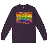 Plum pride background Long Sleeve Tee - Zillion Design Studio