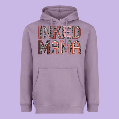 Inked Mama Heavyweight Hoodie Designed By Jahusdesignshop