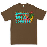 Cacao raised 90's country guitar cactus sunflower's Premium Tee - Artiststas