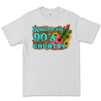 Dove Grey raised 90's country guitar cactus sunflower's Premium Tee - Artiststas