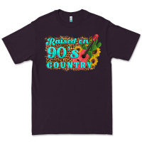 Plum raised 90's country guitar cactus sunflower's Premium Tee - Artiststas