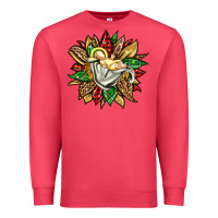 Cardinal christmas baby jesus sunflower Premium Sweatshirt - Jasminsmagicworld
