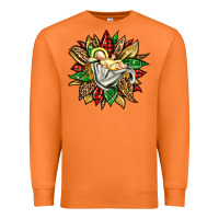 Carrot christmas baby jesus sunflower Premium Sweatshirt - Jasminsmagicworld