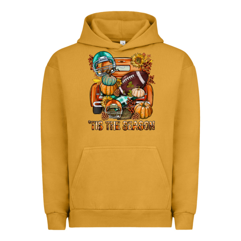 Tis The Season Fall Football Truck Urban Hoodie by BundleAndBundleShop | Teevron