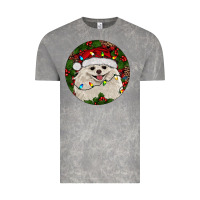 Cloud Rock Christmas pomeranian Vintage Tee - RanaPortraitStore