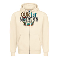 Sandshell our 1 st mother's day Zipper Hoodie - CowhideDigitalArt