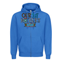 True Royal our 1 st mother's day Zipper Hoodie - CowhideDigitalArt