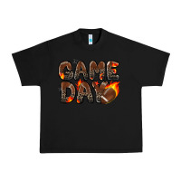 Black game day football leopard Urban Heavy Tee - Zillion Design Studio