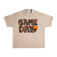French Oak game day football leopard Urban Heavy Tee - Zillion Design Studio