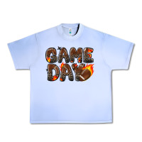 Grape Ice game day football leopard Urban Heavy Tee - Zillion Design Studio