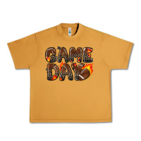 Peanut Butter game day football leopard Urban Heavy Tee - Zillion Design Studio