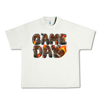 Pistachio game day football leopard Urban Heavy Tee - Zillion Design Studio