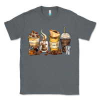 Charcoal Heather coffee cups Classic Tee - Zillion Design Studio