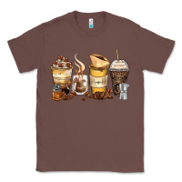 Chestnut coffee cups Classic Tee - Zillion Design Studio