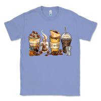 Colony Blue coffee cups Classic Tee - Zillion Design Studio