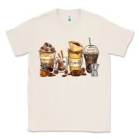 Natural coffee cups Classic Tee - Zillion Design Studio