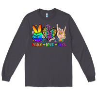 Smoke peace love rock Long Sleeve Tee - Zillion Design Studio