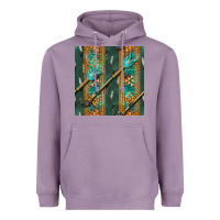 Lavender aztec and arrow Heavyweight Hoodie - BundleAndBundleShop
