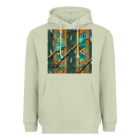 Matcha aztec and arrow Heavyweight Hoodie - BundleAndBundleShop